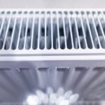 macro of classic radiator heatsink